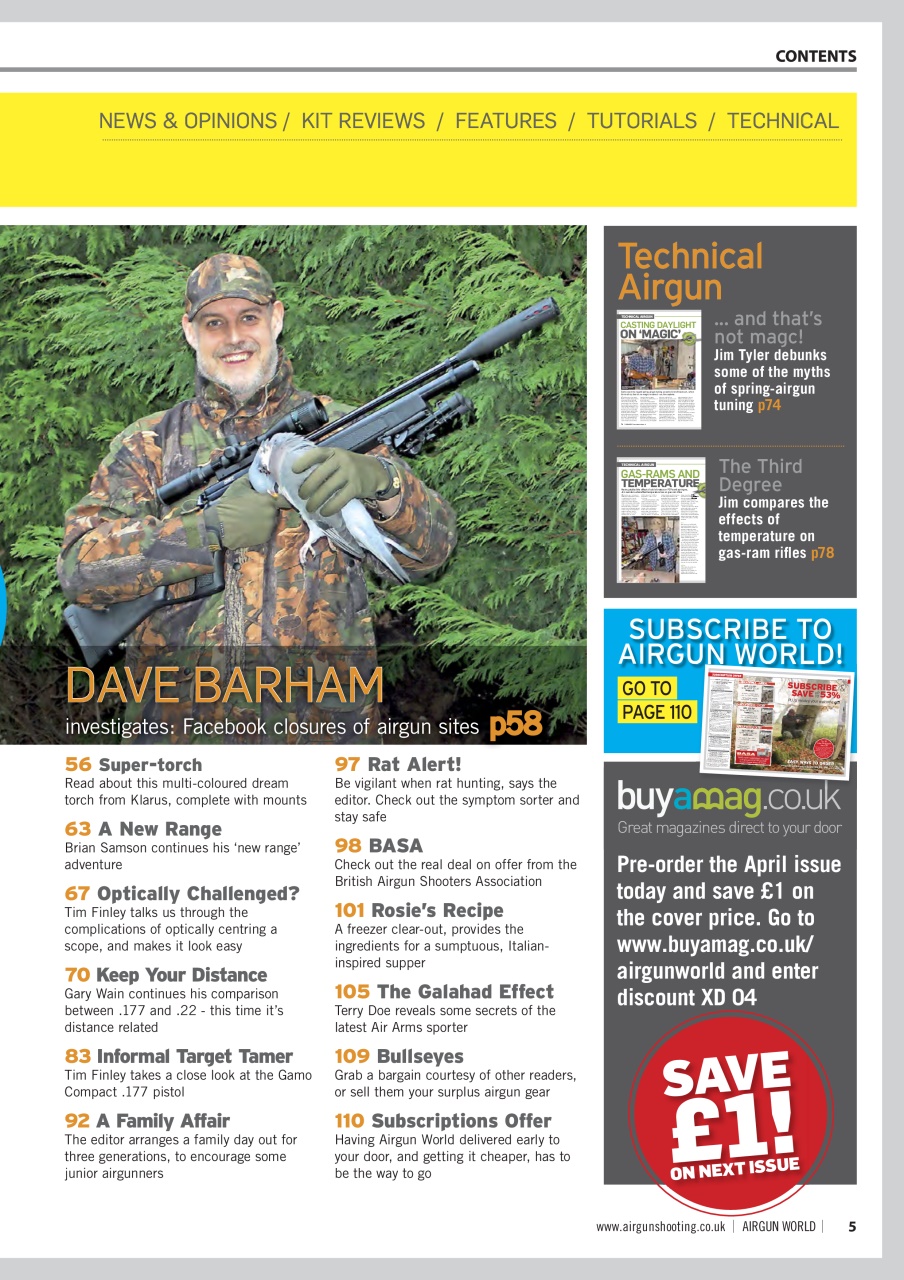 Airgun World Preview Pages