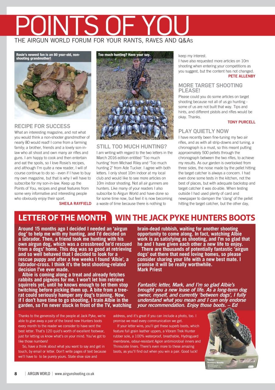 Airgun World Preview Pages