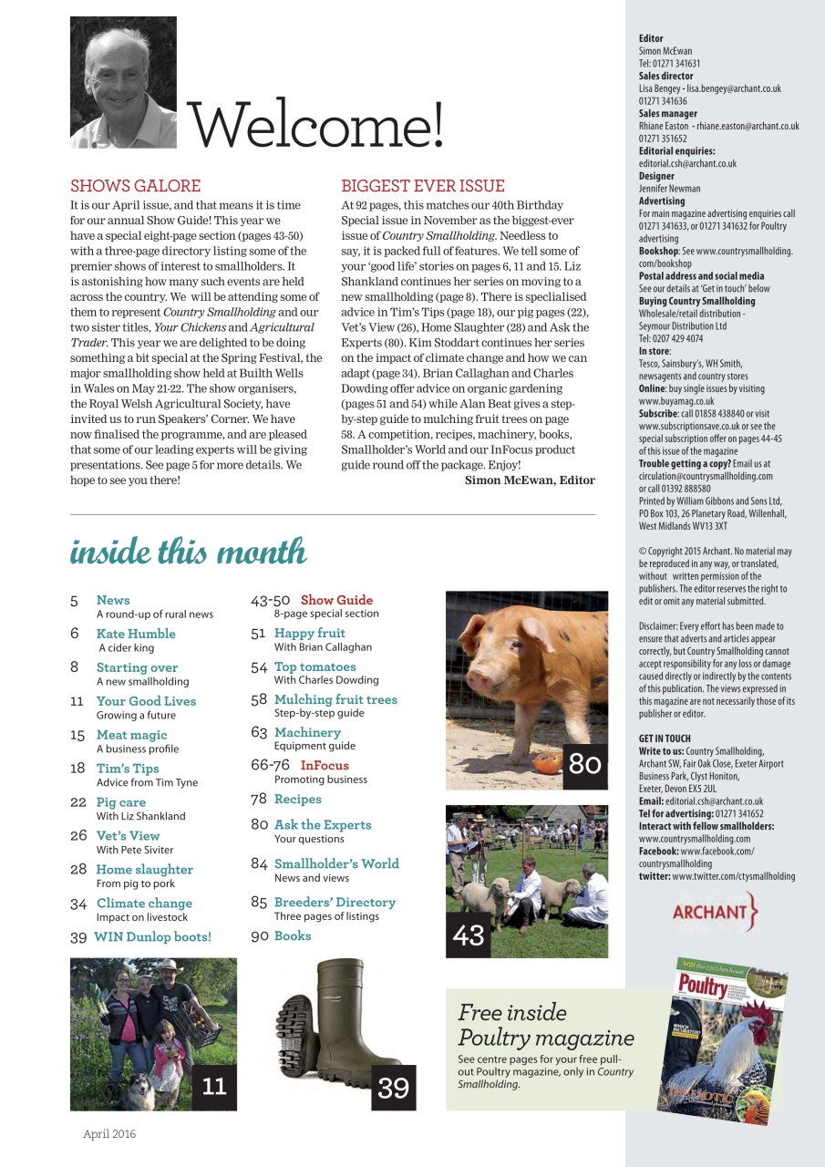 The Country Smallholder Preview Pages