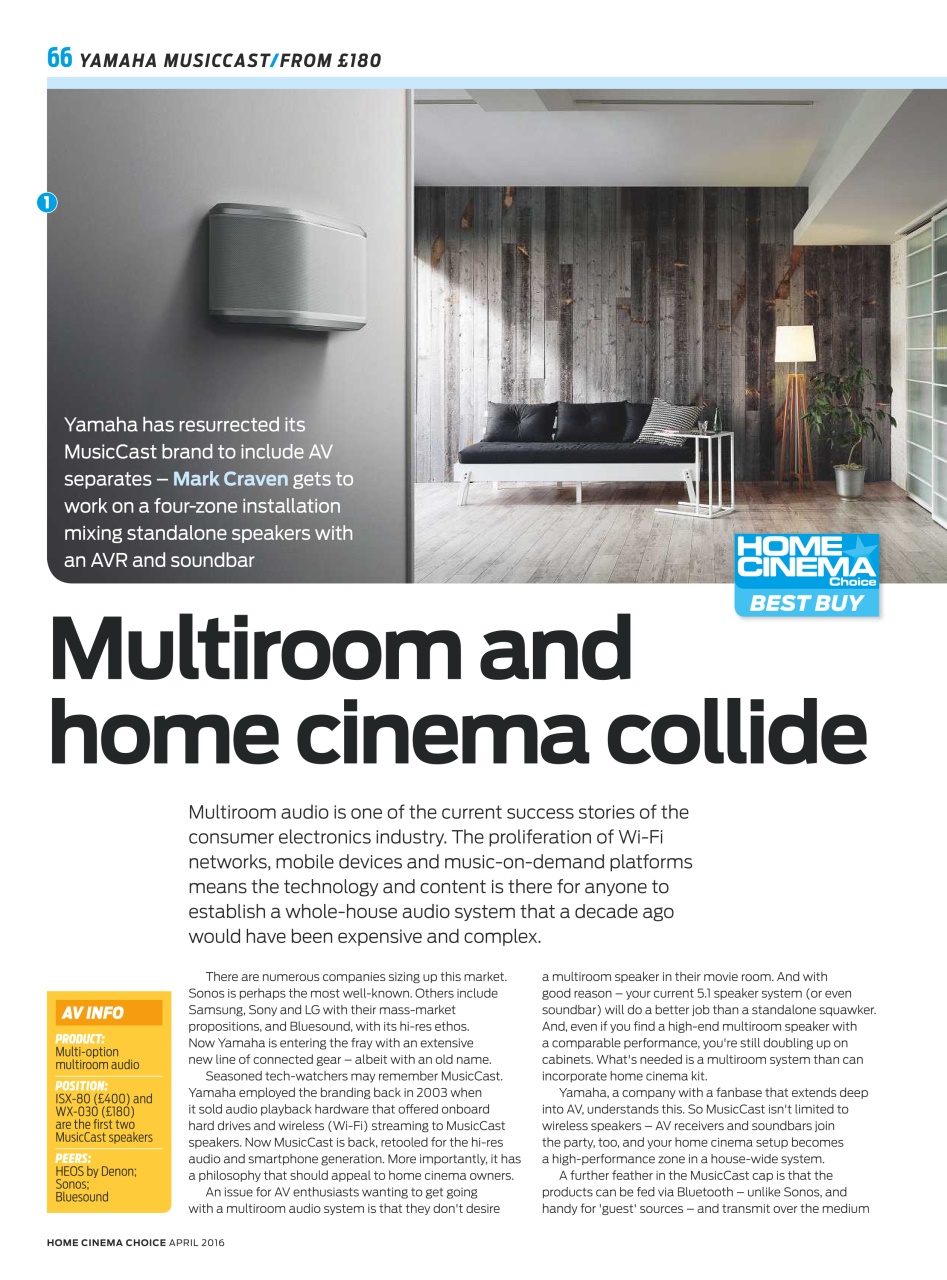 Home Cinema Choice Preview Pages