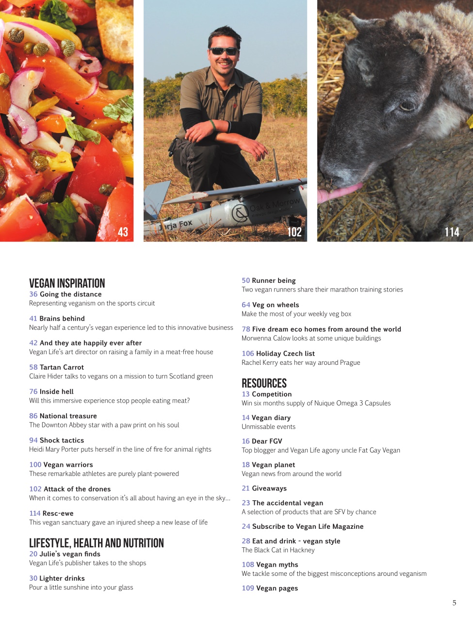 Vegan Life Preview Pages
