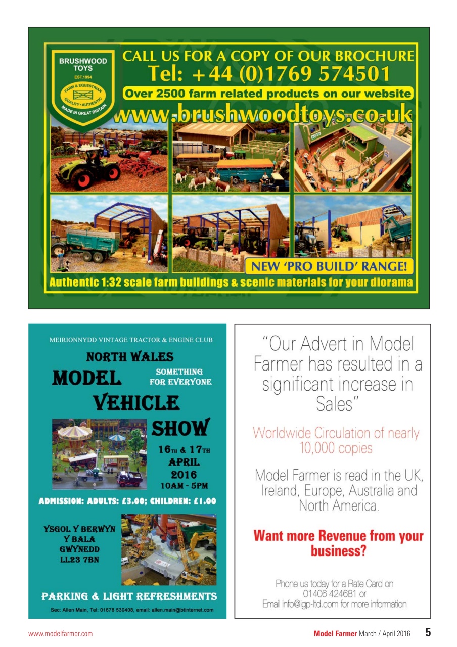 Model Farmer Magazine Preview Pages