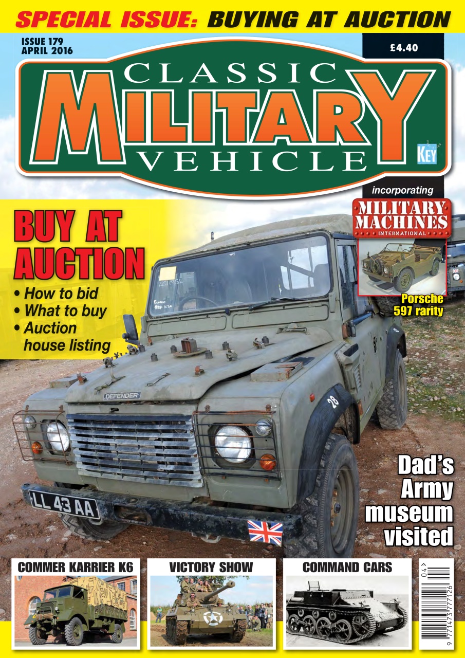 Classic Military Vehicle Preview Pages