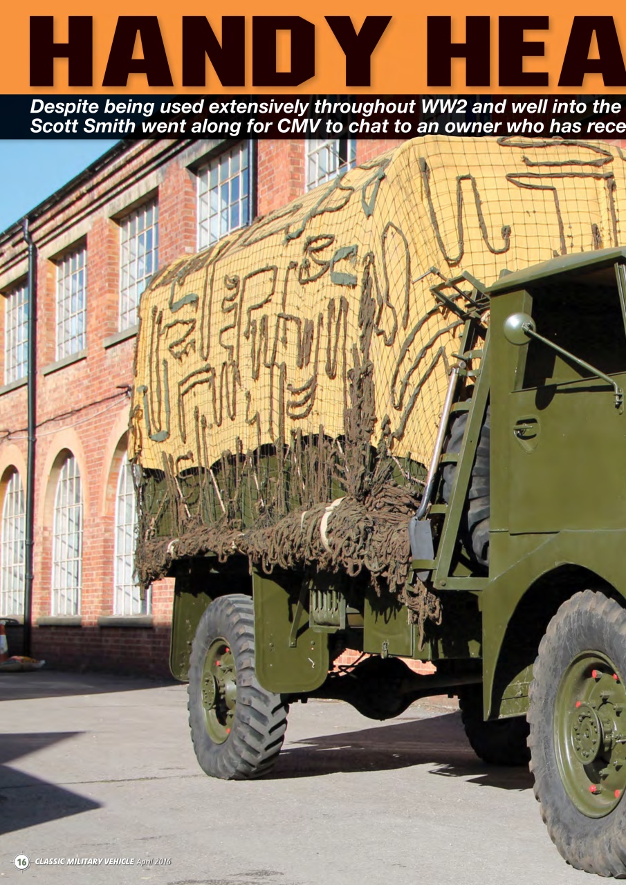 Classic Military Vehicle Preview Pages