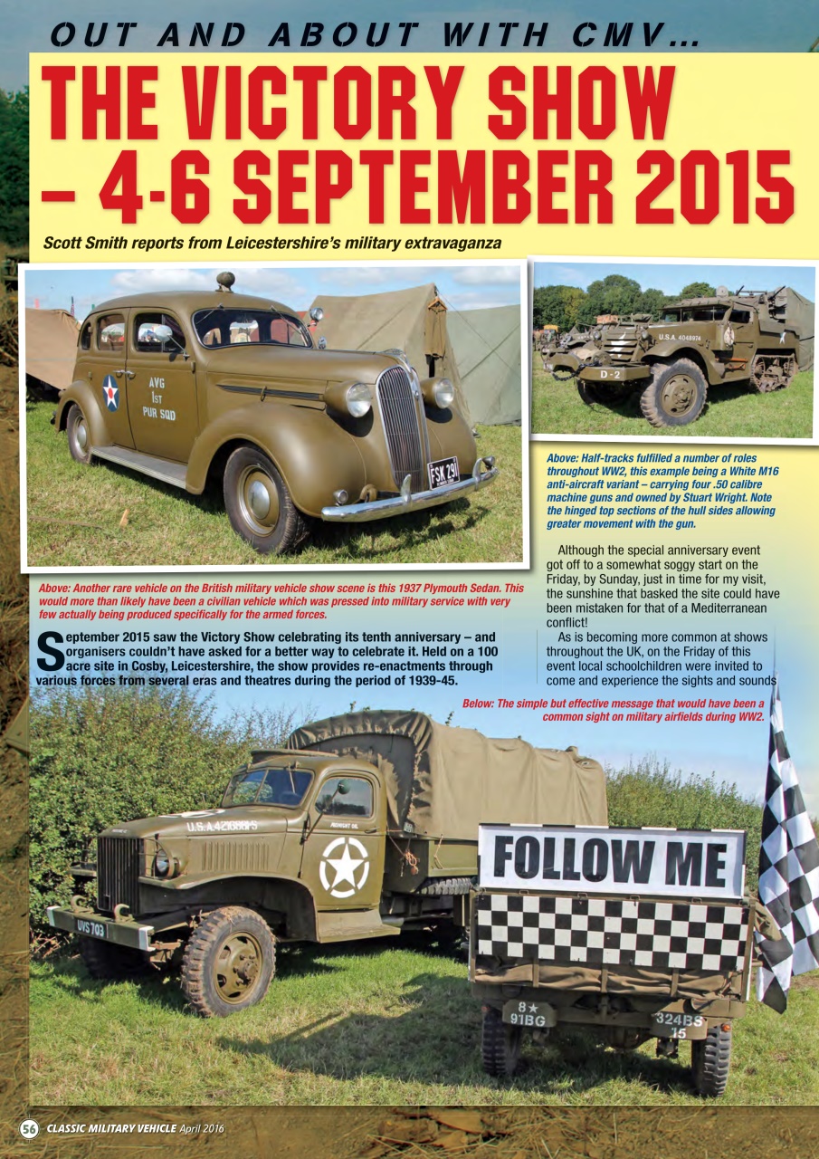 Classic Military Vehicle Preview Pages