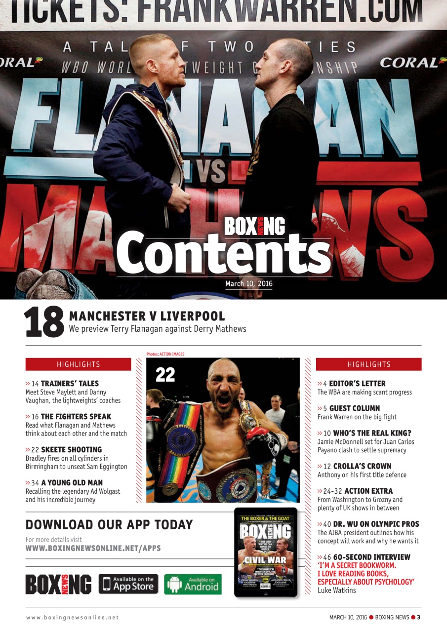 Boxing News Preview Pages