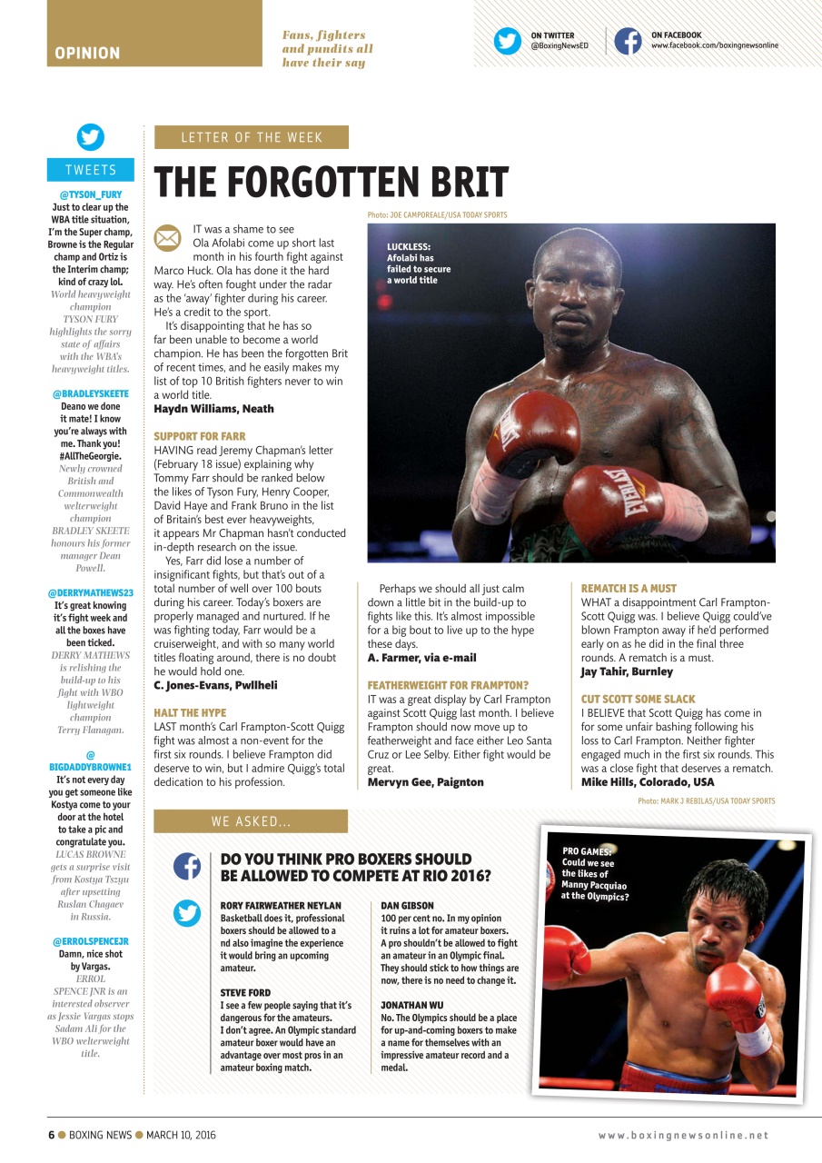 Boxing News Preview Pages