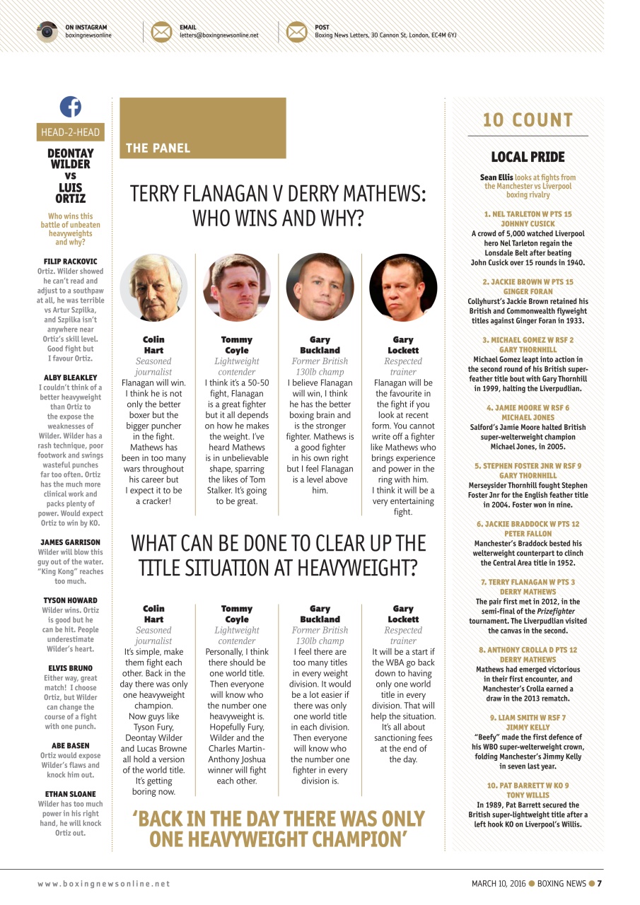 Boxing News Preview Pages