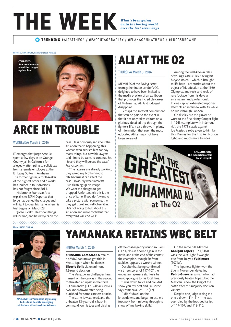 Boxing News Preview Pages
