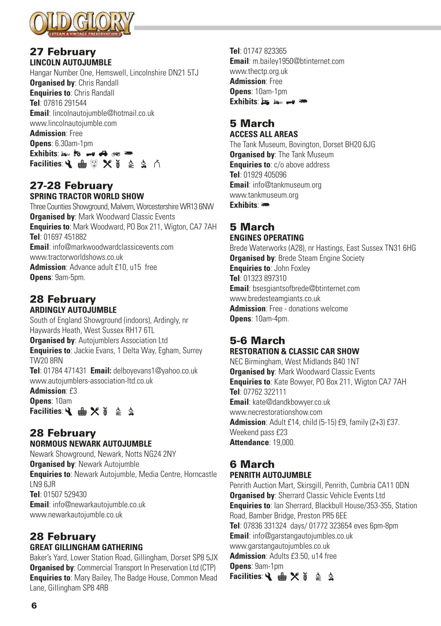 Old Glory Magazine Preview Pages