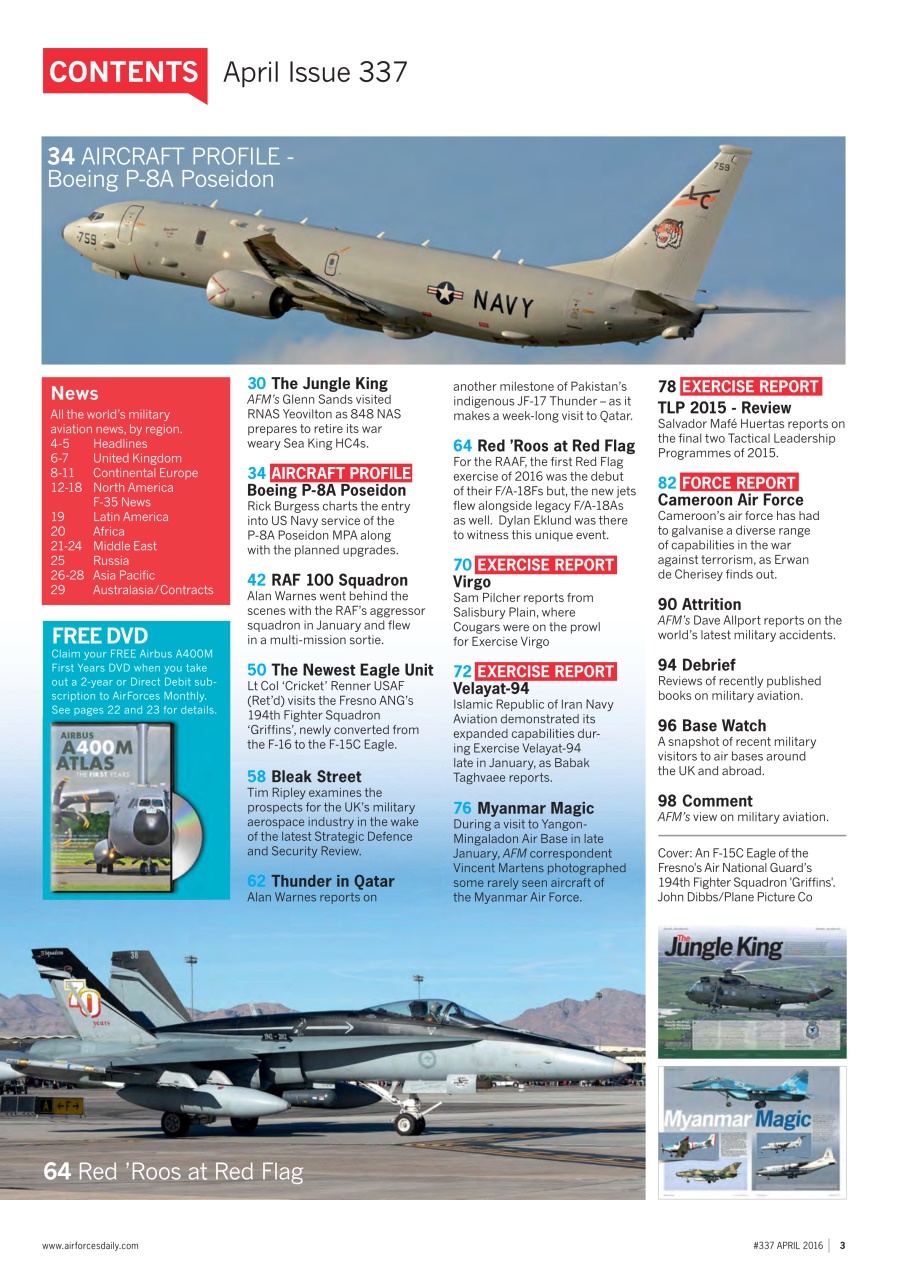 AirForces Monthly Preview Pages