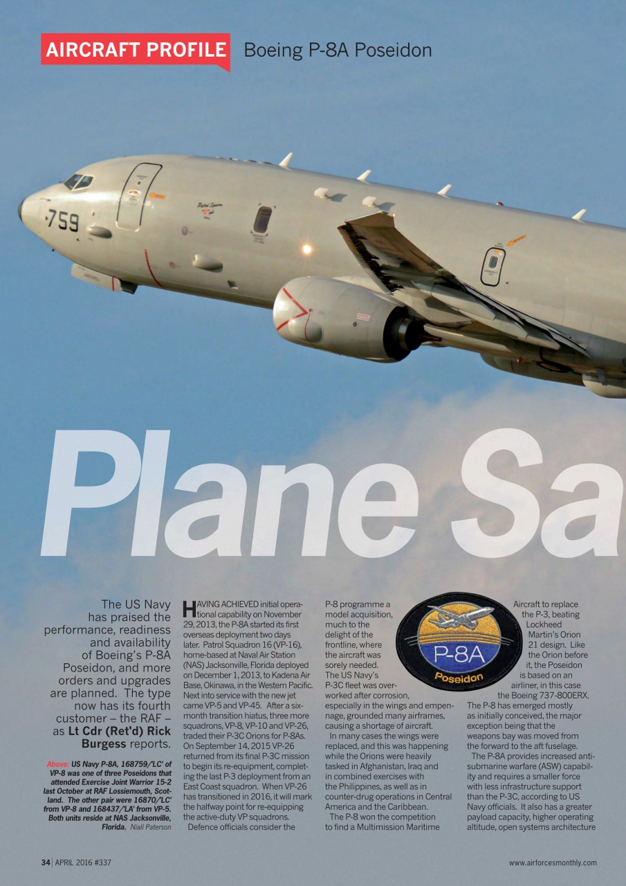 AirForces Monthly Preview Pages