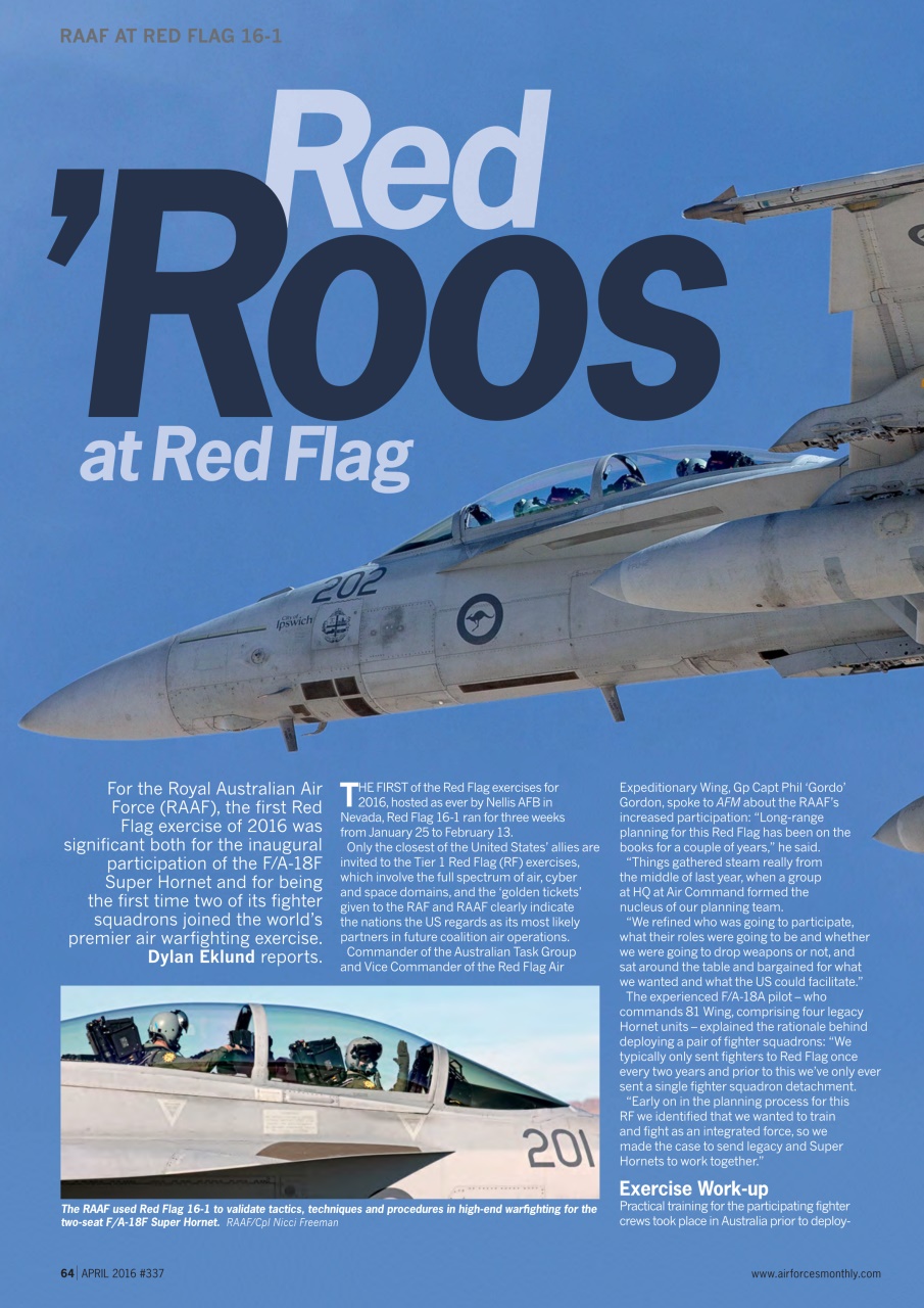 AirForces Monthly Preview Pages