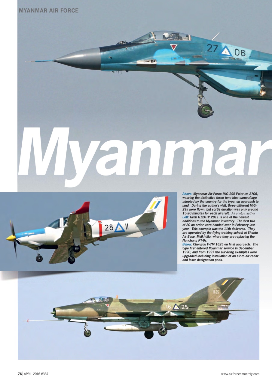 AirForces Monthly Preview Pages
