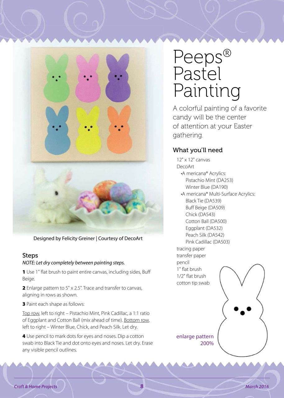 Craft & Home Projects Preview Pages