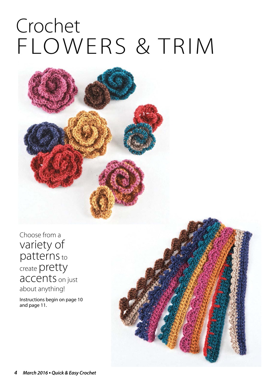 Quick & Easy Crochet Preview Pages