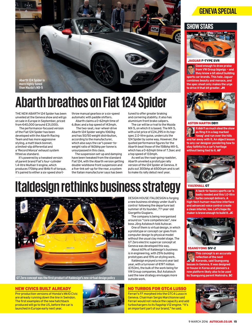 Autocar Preview Pages