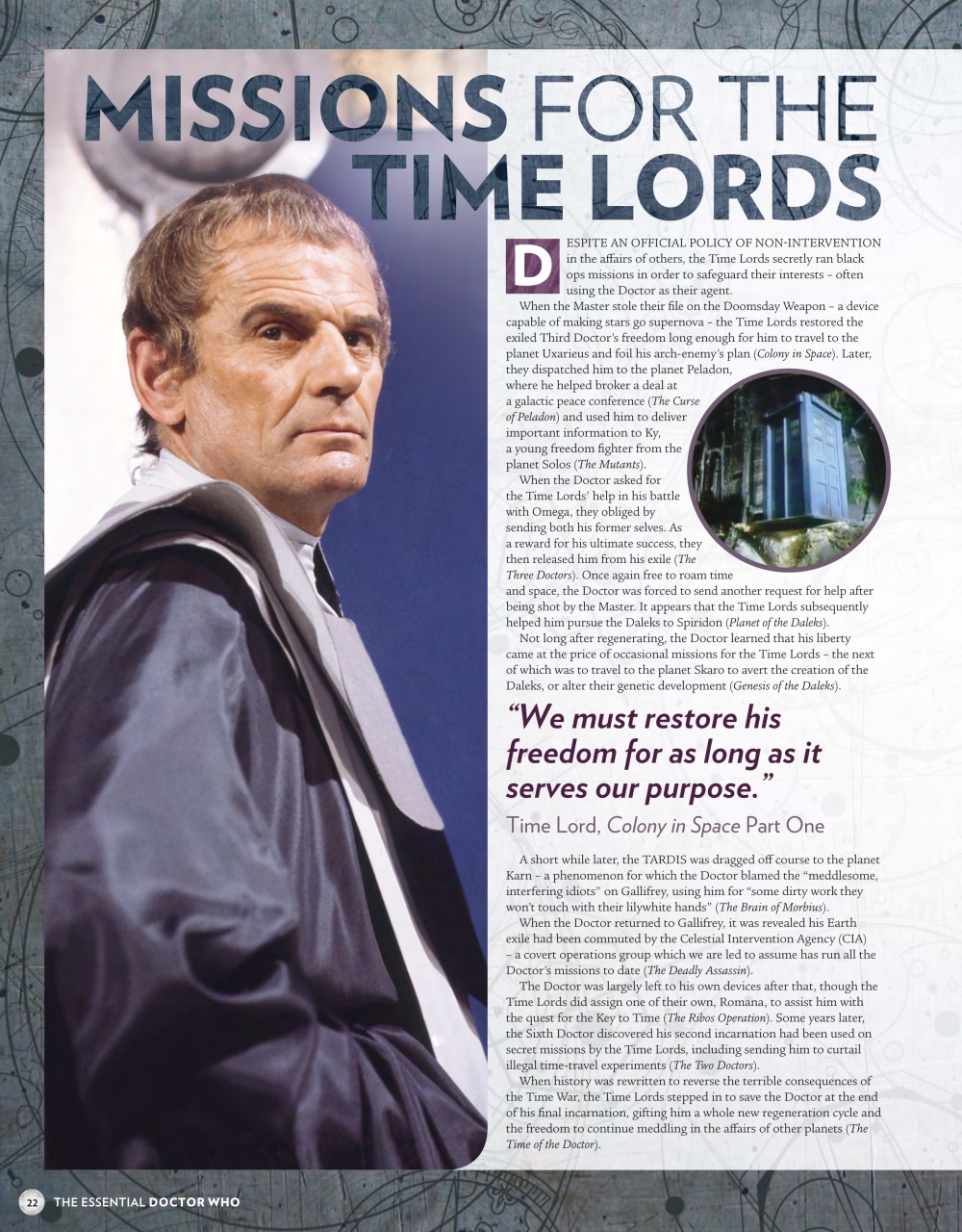 Doctor Who Magazine Preview Pages