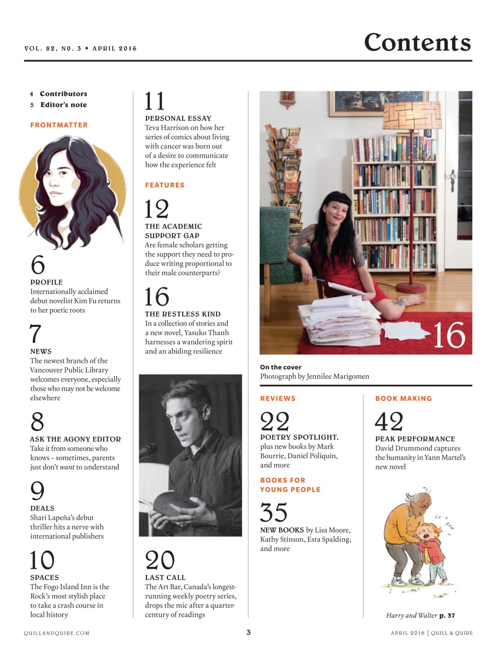 Quill & Quire Preview Pages