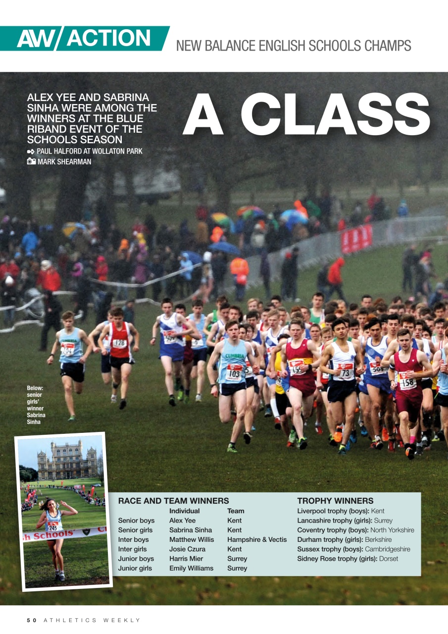 AW – Athletics Weekly Magazine Preview Pages
