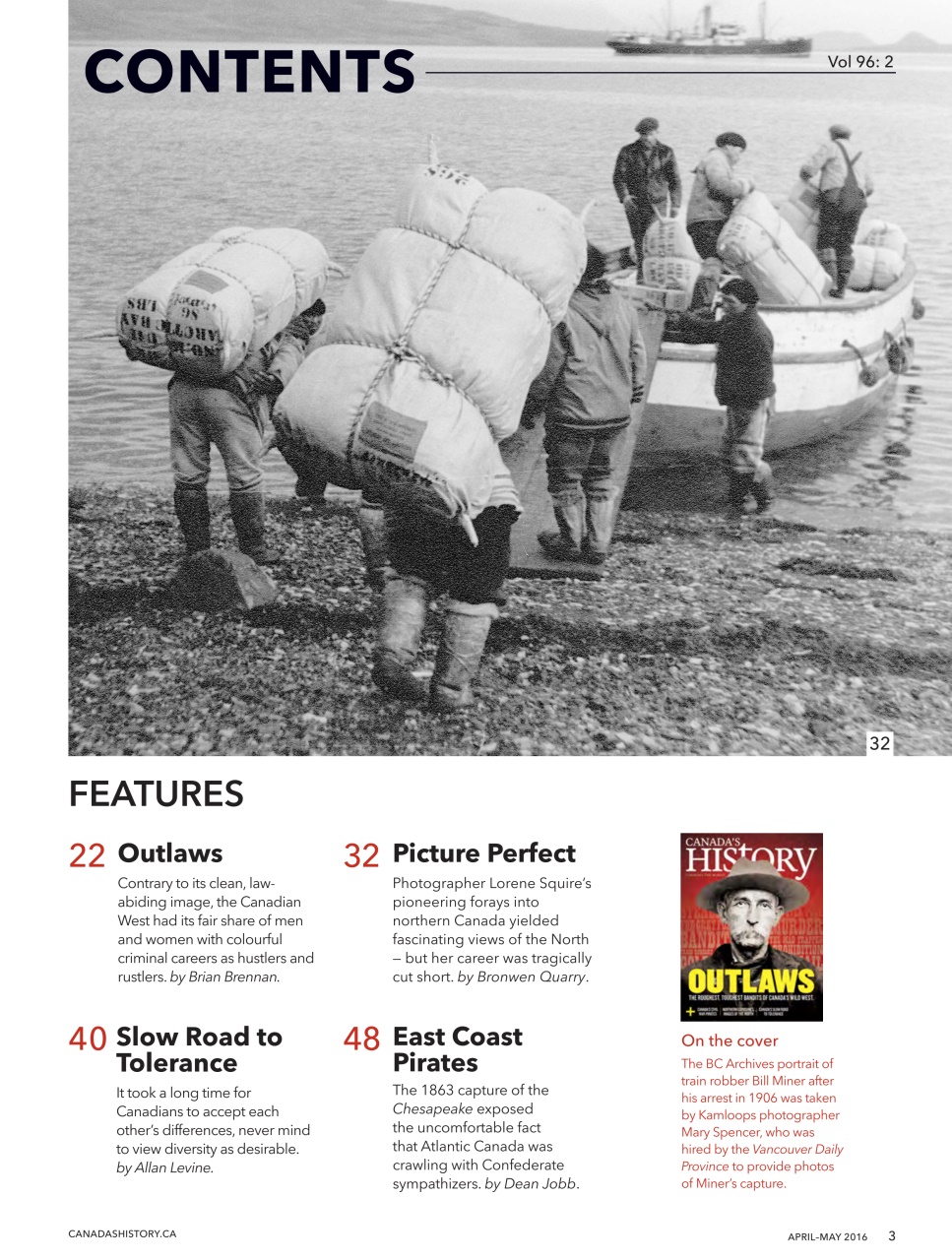 Canada's History Preview Pages