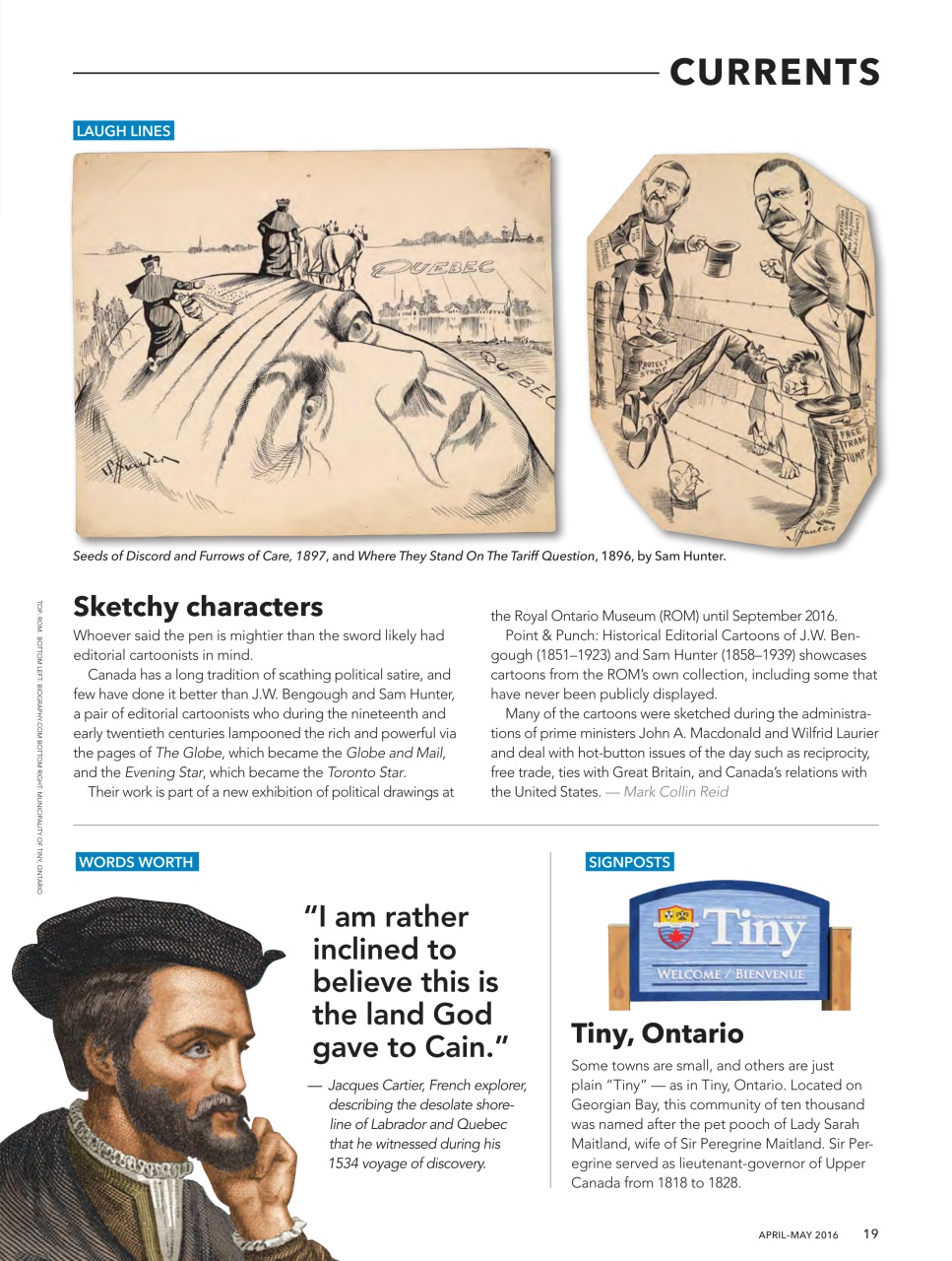 Canada's History Preview Pages