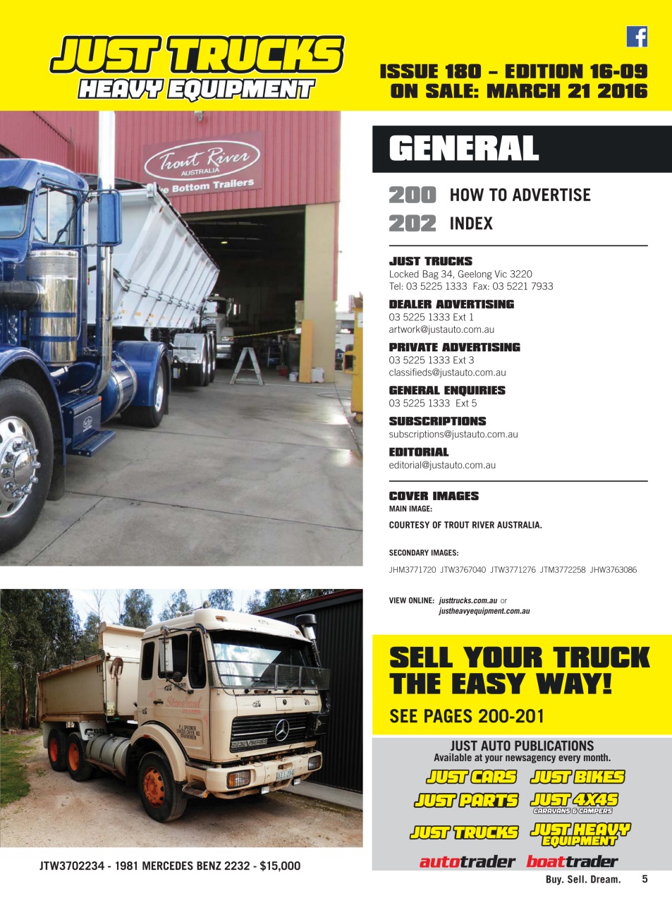 JUST TRUCKS Preview Pages