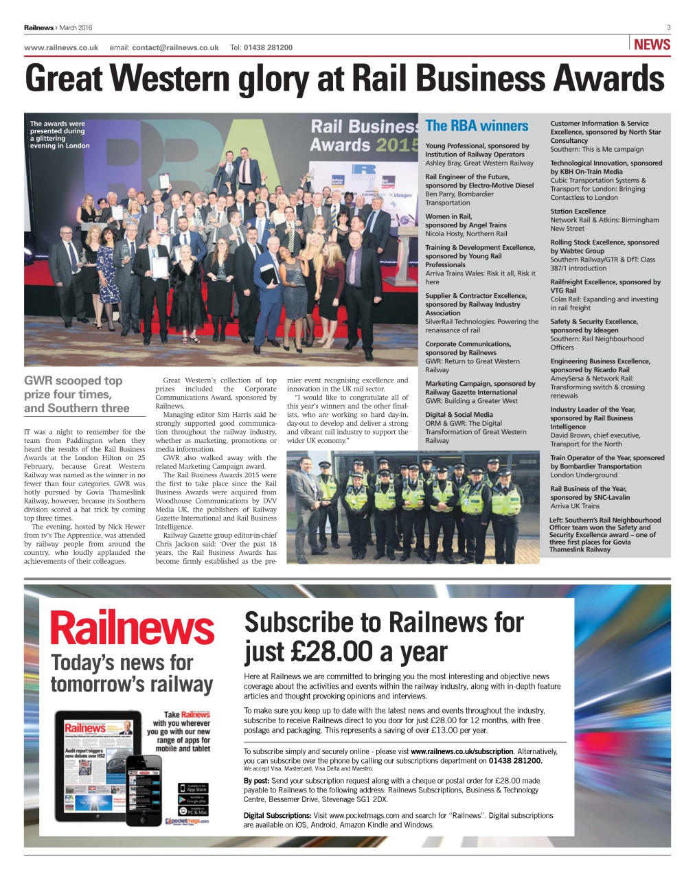 Railnews Preview Pages