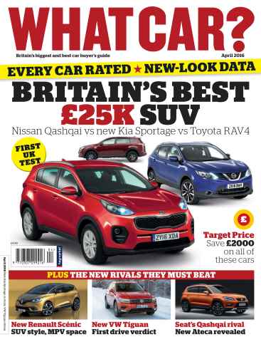 What Car? issue April 2016
