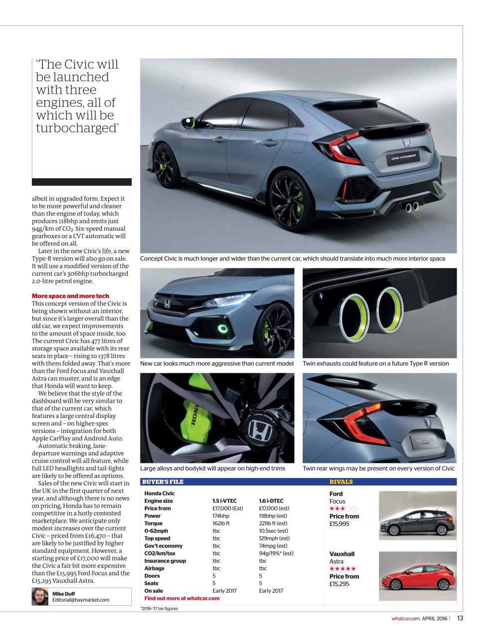 What Car? Preview Pages