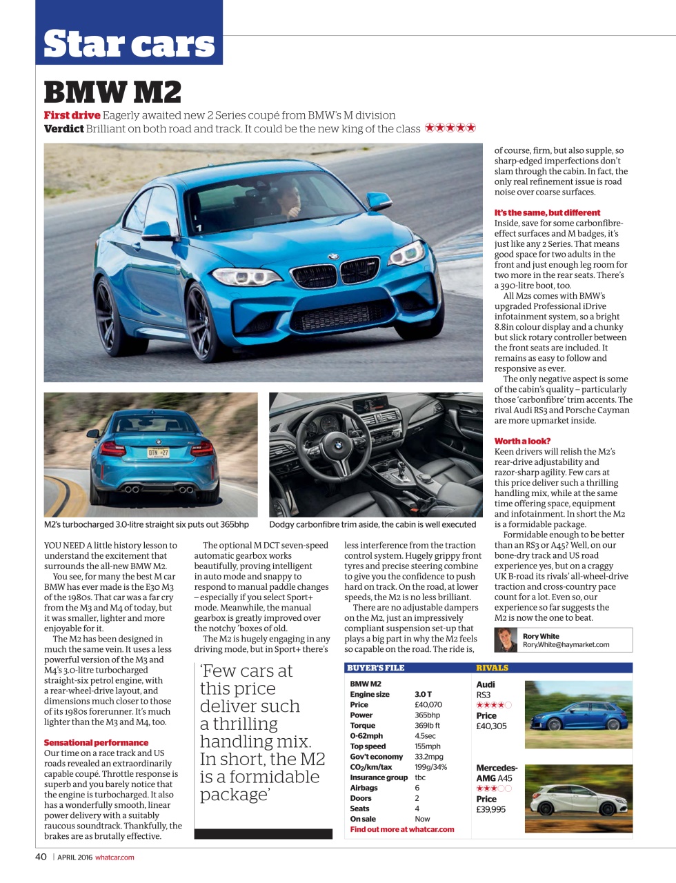 What Car? Preview Pages