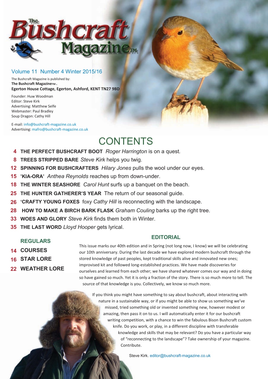 Bushcraft Magazine Preview Pages