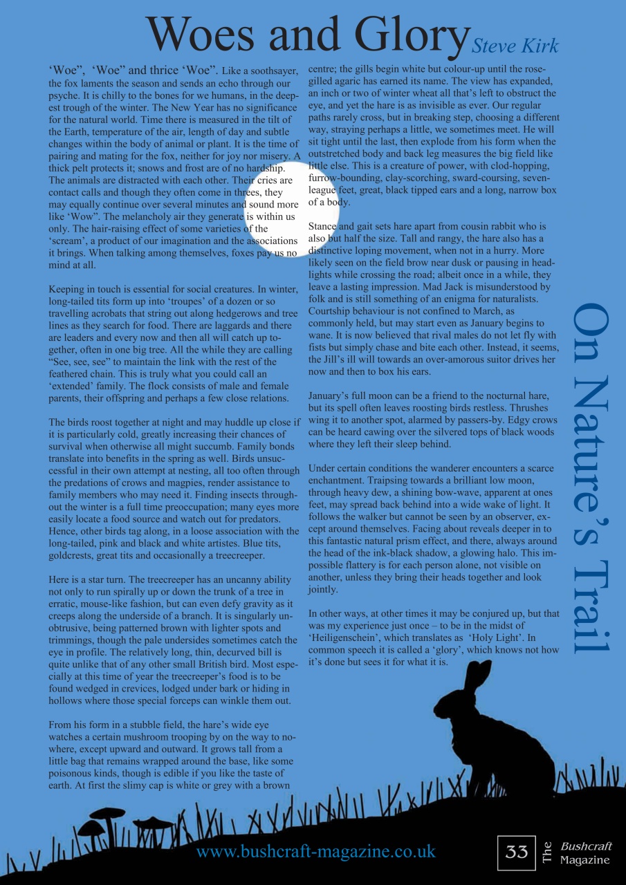 Bushcraft Magazine Preview Pages