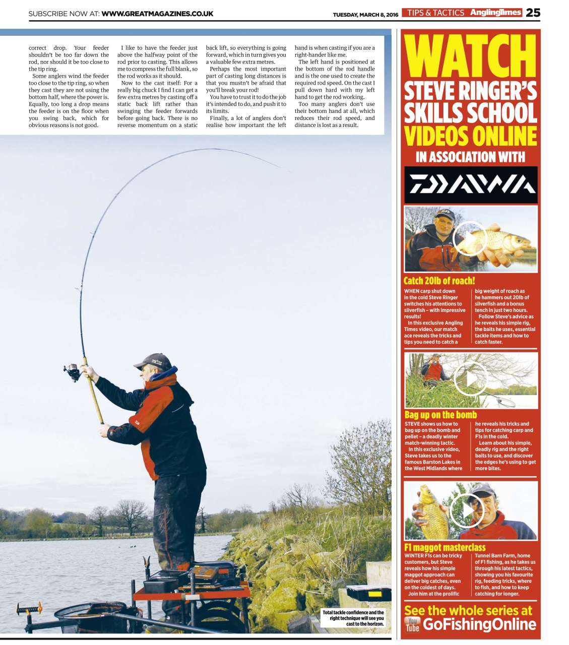Angling Times Preview Pages