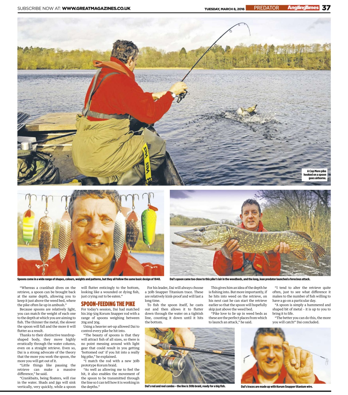 Angling Times Preview Pages