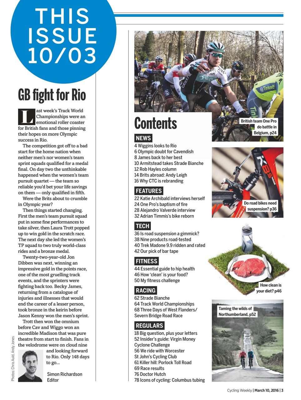Cycling Weekly Preview Pages