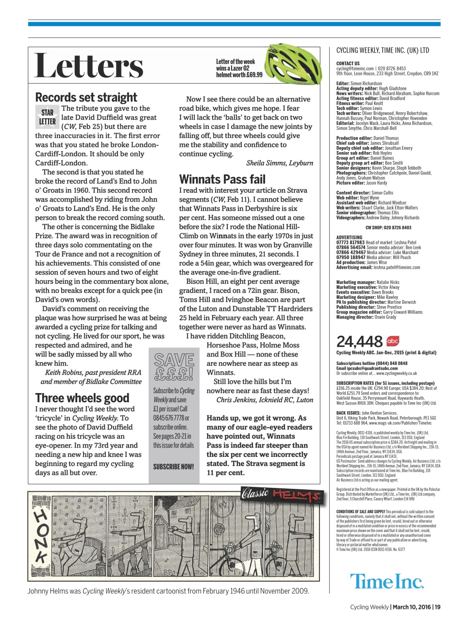 Cycling Weekly Preview Pages