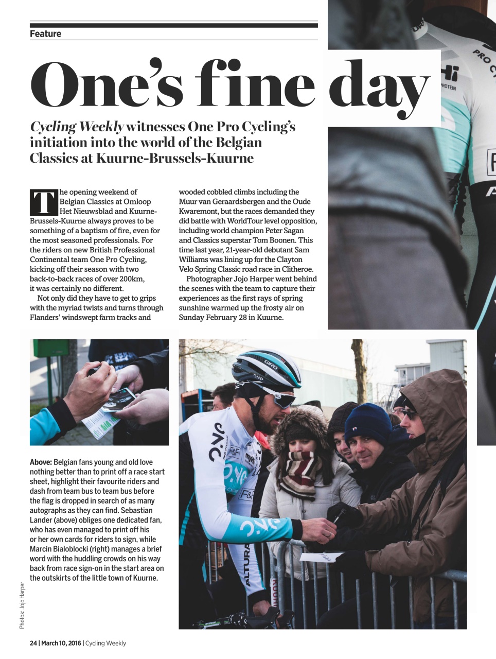 Cycling Weekly Preview Pages
