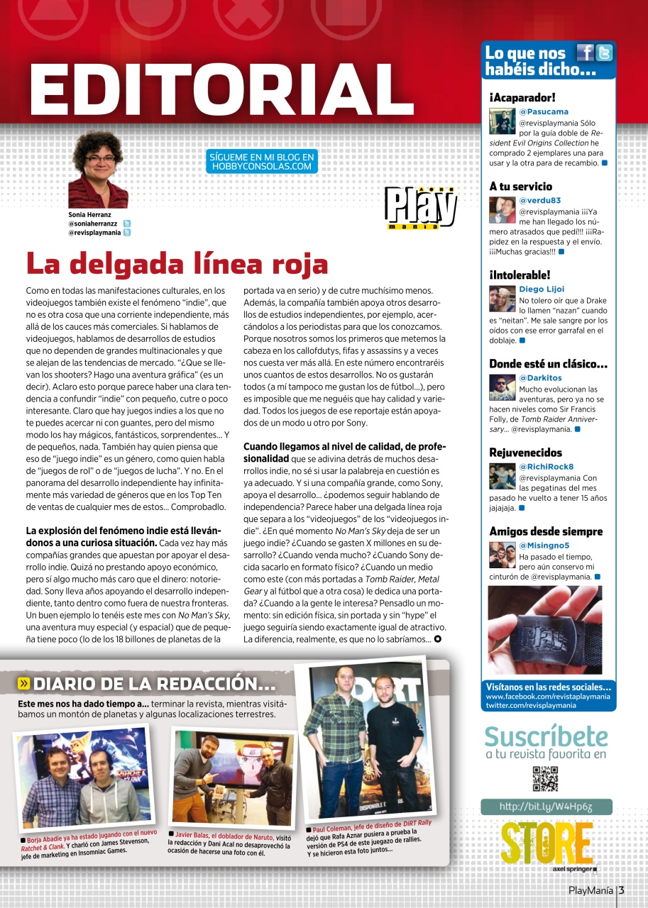 Playmania Preview Pages