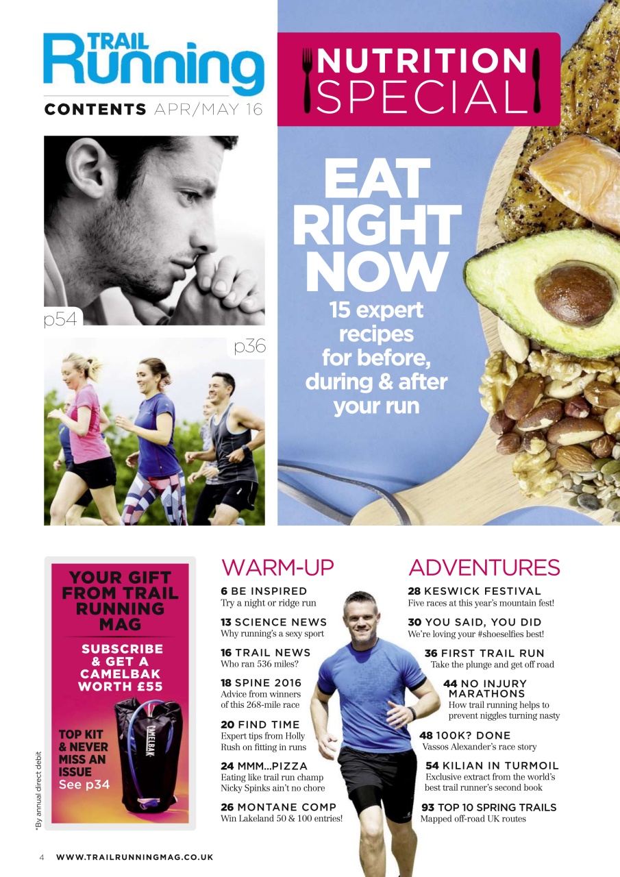 Trail Running Preview Pages