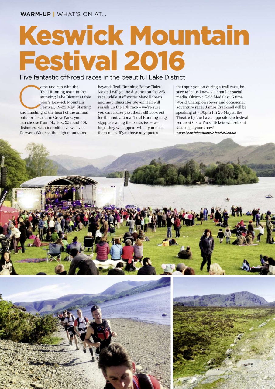 Trail Running Preview Pages