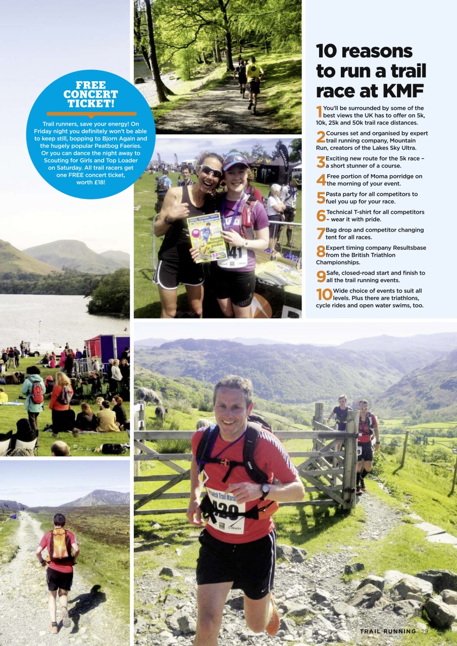 Trail Running Preview Pages
