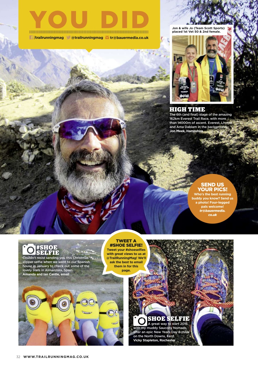 Trail Running Preview Pages