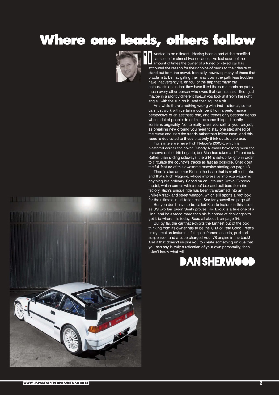Japanese Performance Preview Pages