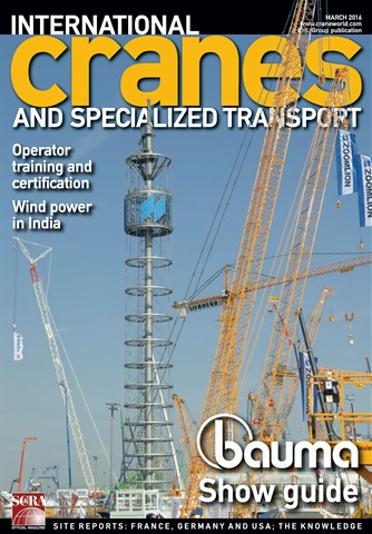 Int. Cranes and Specialized Transp issue MARCH 2016