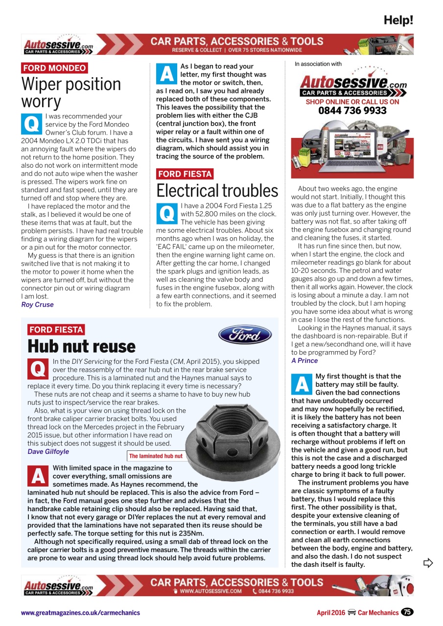 Car Mechanics Preview Pages