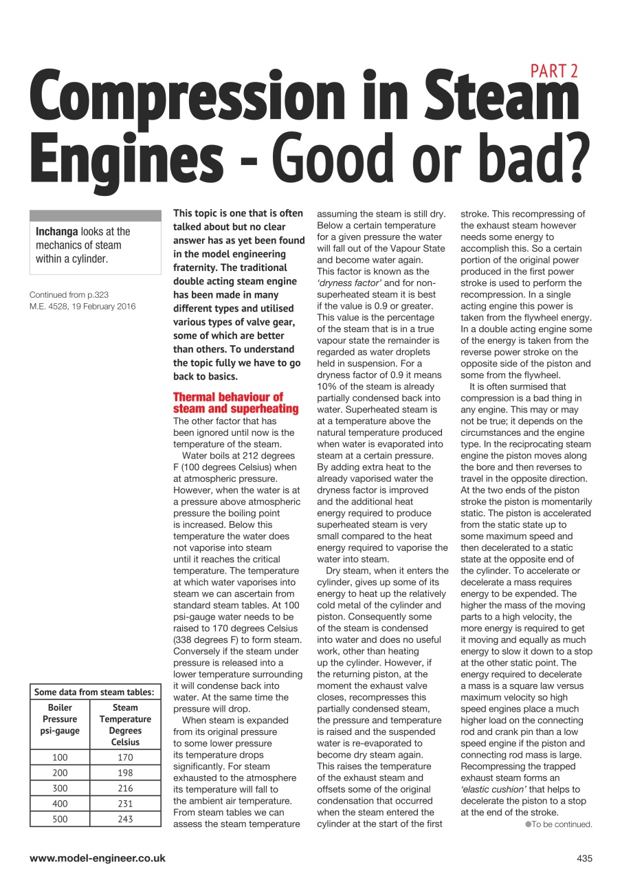 Model Engineer Preview Pages