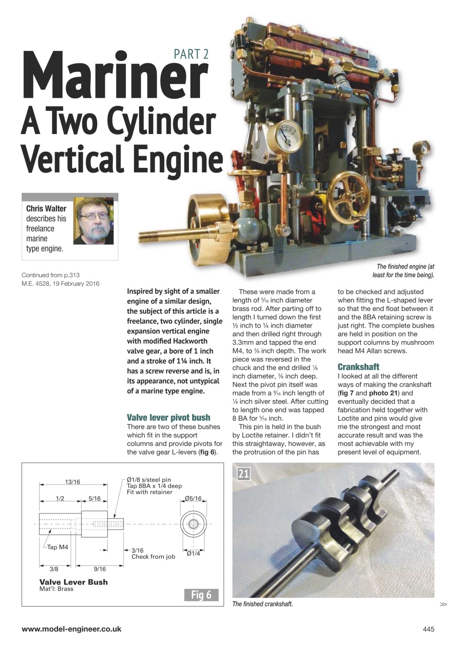 Model Engineer Preview Pages