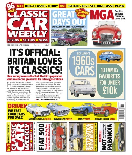 Classic Car Weekly issue 