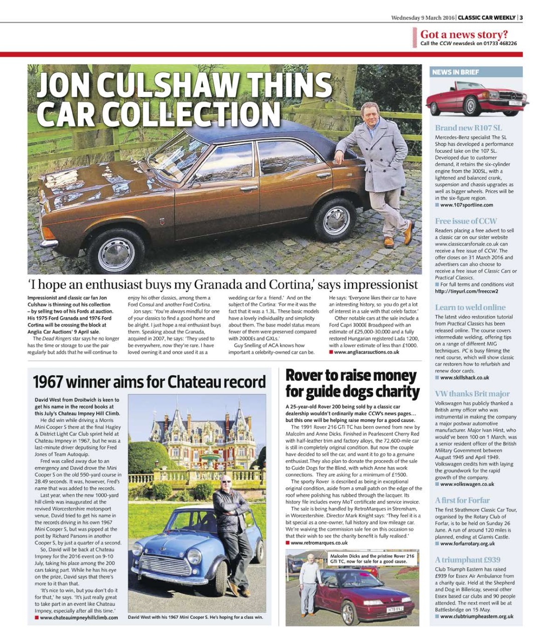 Classic Car Weekly Preview Pages
